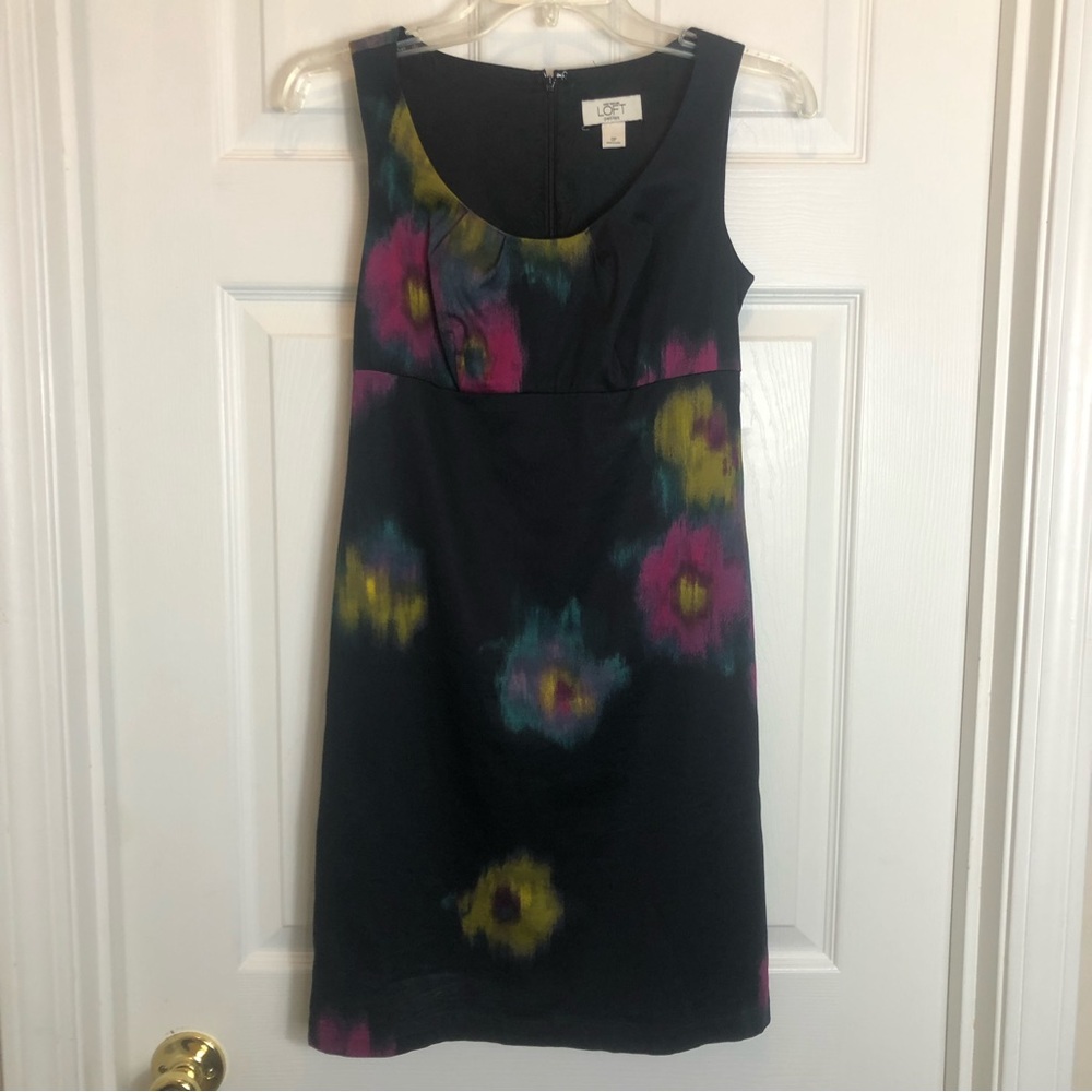 Ann Taylor LOFT Petite Fully Lined Sleeveless Dress  Size 0P